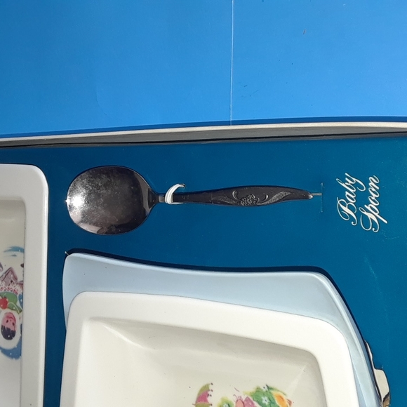 Vintage Used GE Heat 'n Serve Baby Dish Feeding and Training Set (Model D-4) - Picture 6 of 16